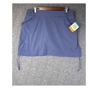 Columbia Womens Anytime Casual Skirt XL‎ Blue Omni Shield Active Fit Skort NWT